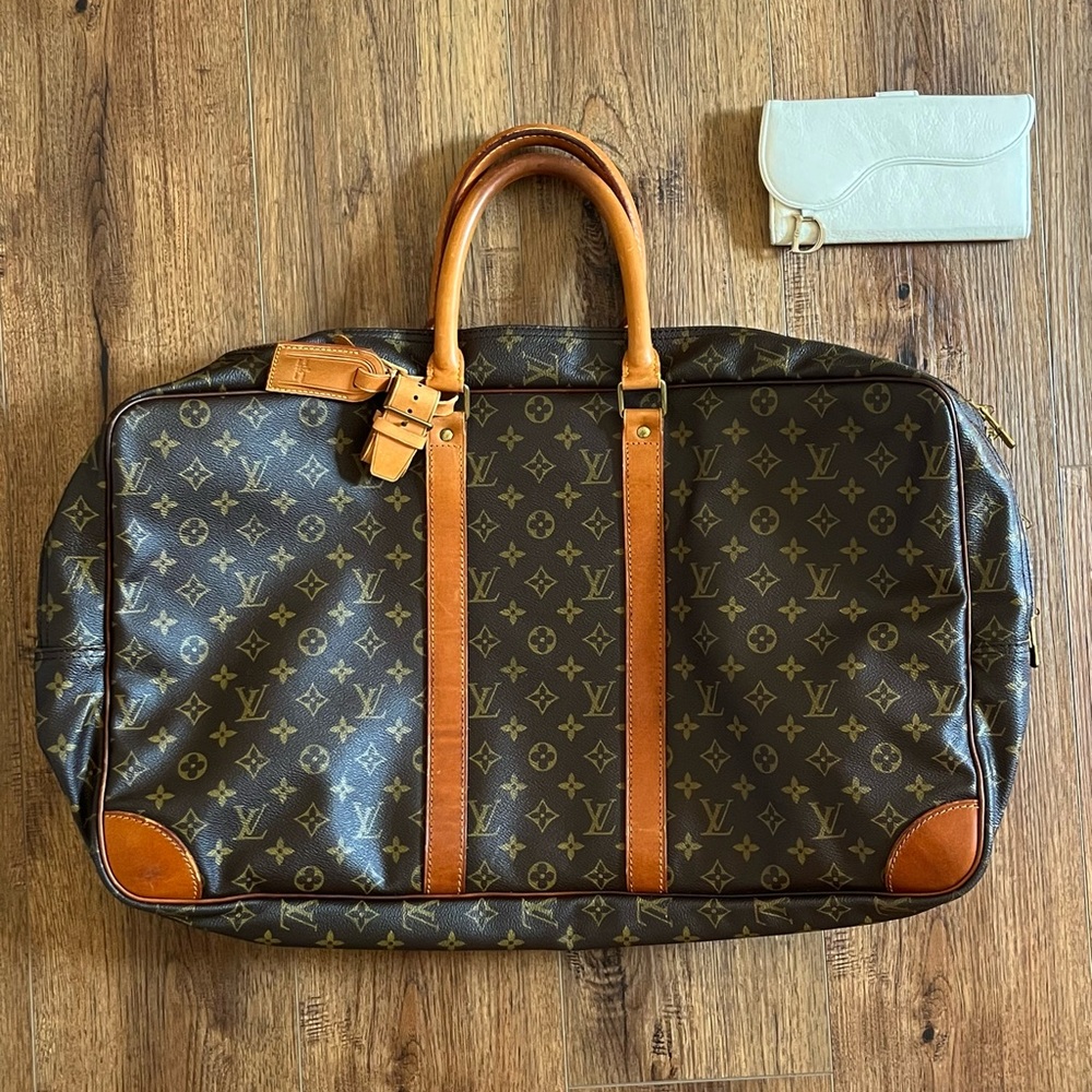 Louis Vuitton Monogram Sirius 55 Boston Bag